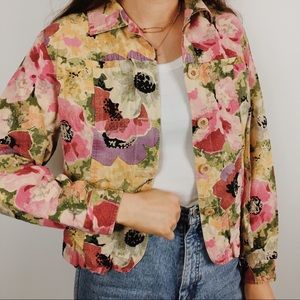 Vintage Coldwater Creek Colorful Jacket